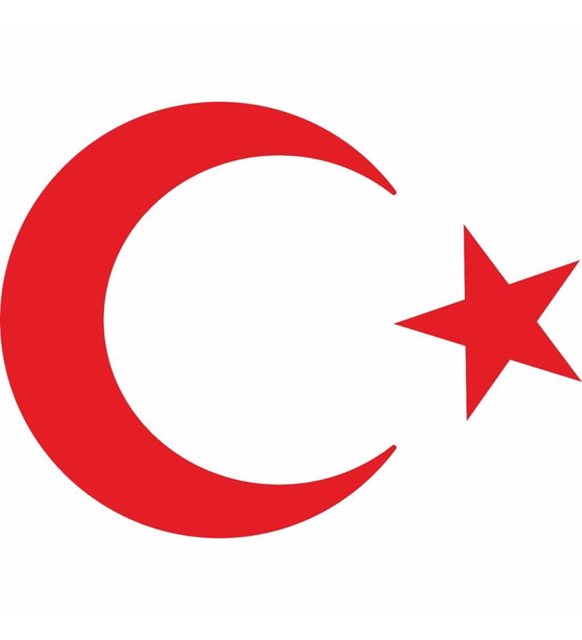 AYYILDIZ BAYRAK STICKER - Ay Yıldız cam sticker