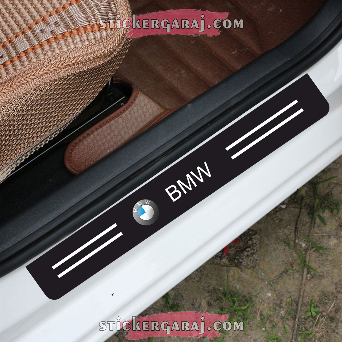 BMW kapi esigi 3 - Bmw kapı eşiği sticker