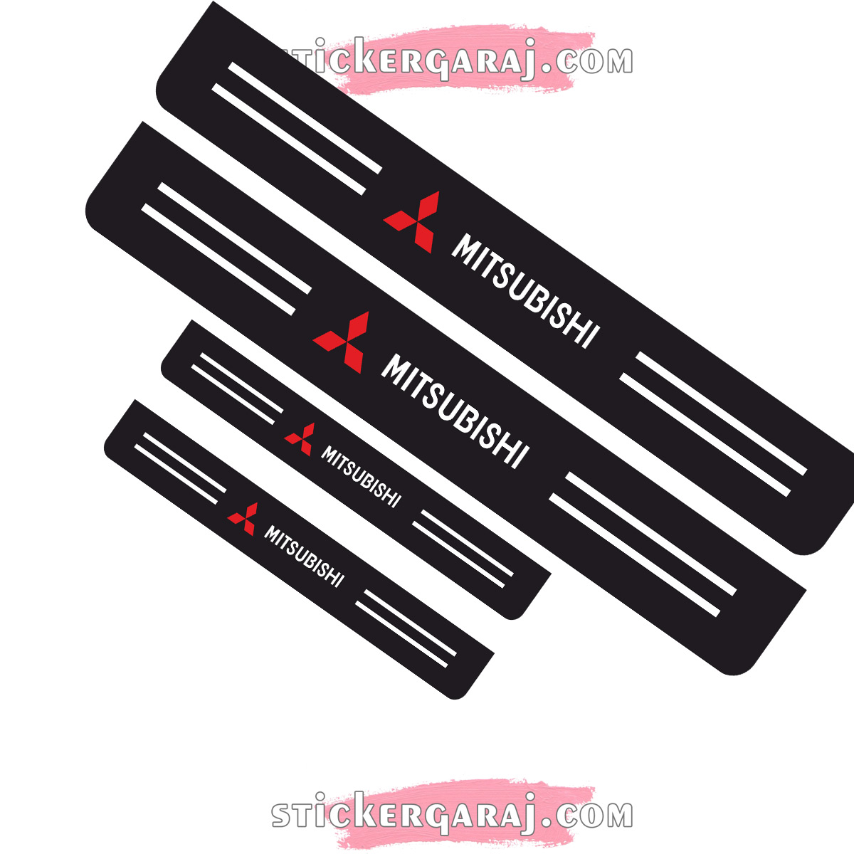 Mitsubishi kapi sticker - Mitsubishi kapı eşiği sticker