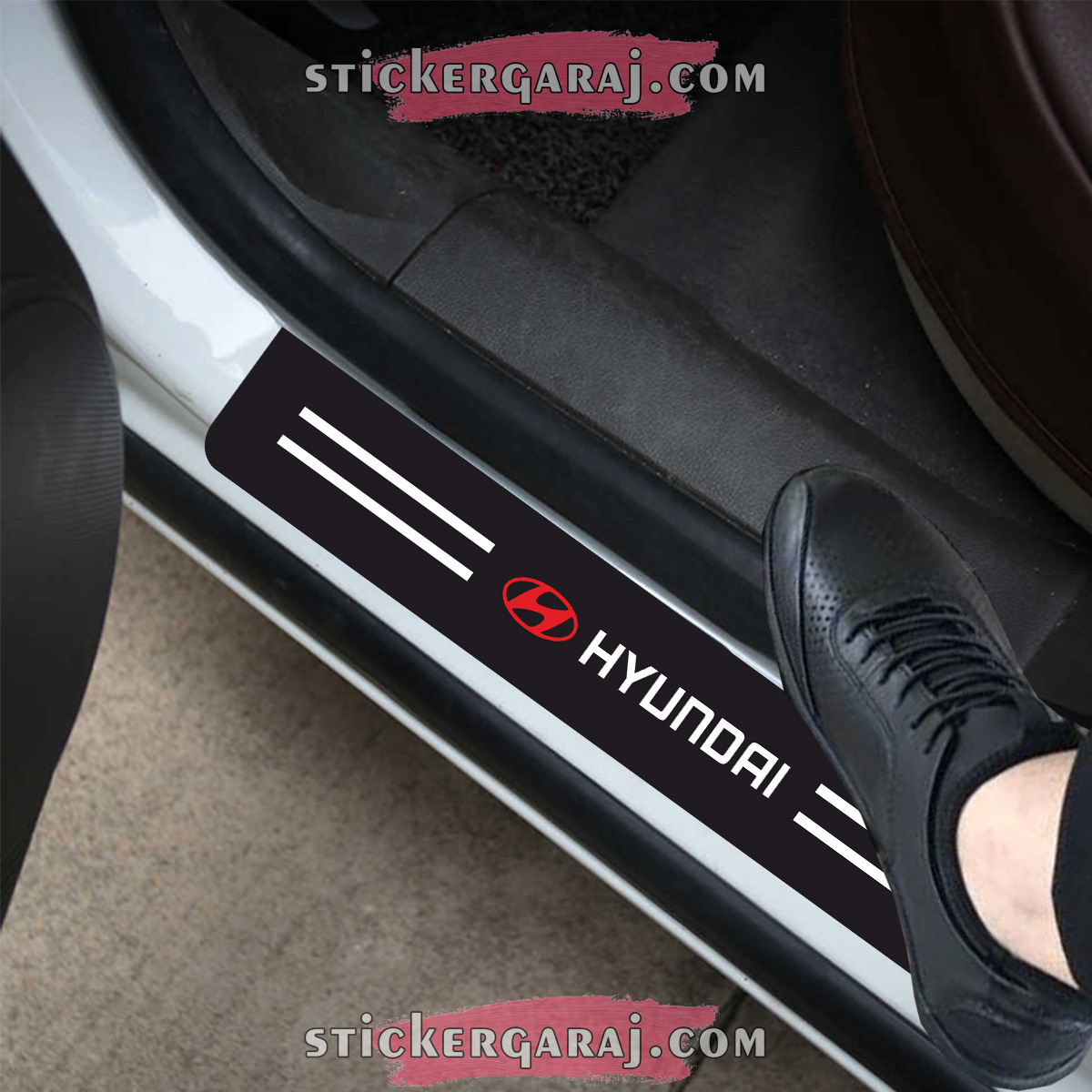 hyundai3 - Hyundai kapı eşiği sticker