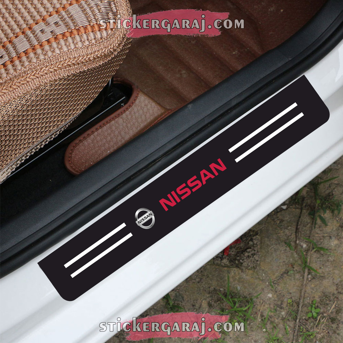 nissan tuning modifiye - Nissan kapı eşiği sticker