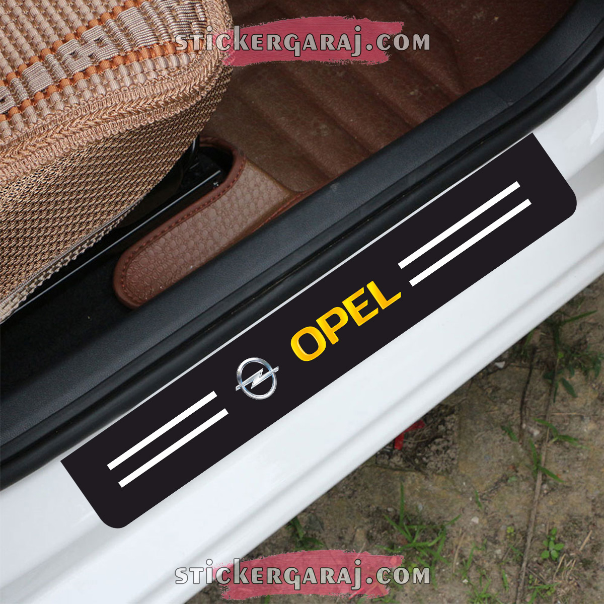 opel sticker - Opel kapı eşiği sticker