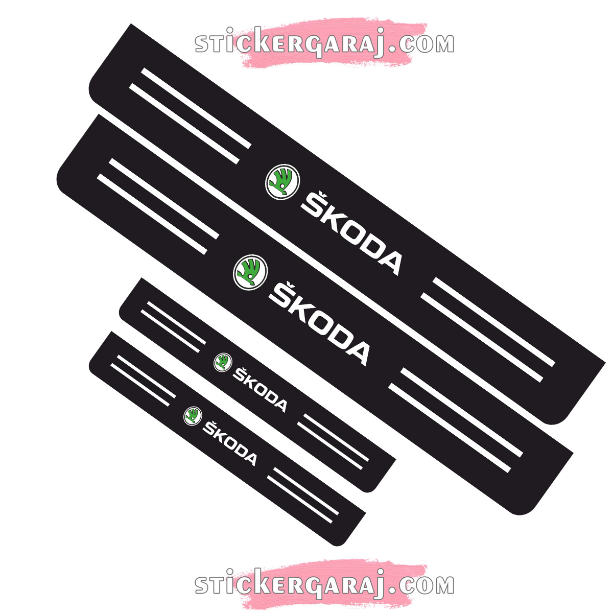 skoda - Skoda kapı eşiği sticker