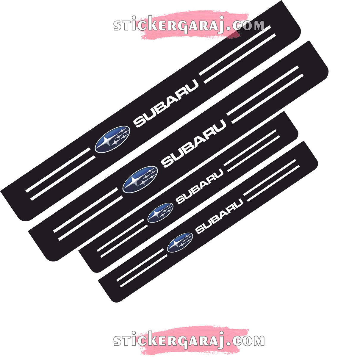 subaru sticker - Subaru kapı eşiği sticker
