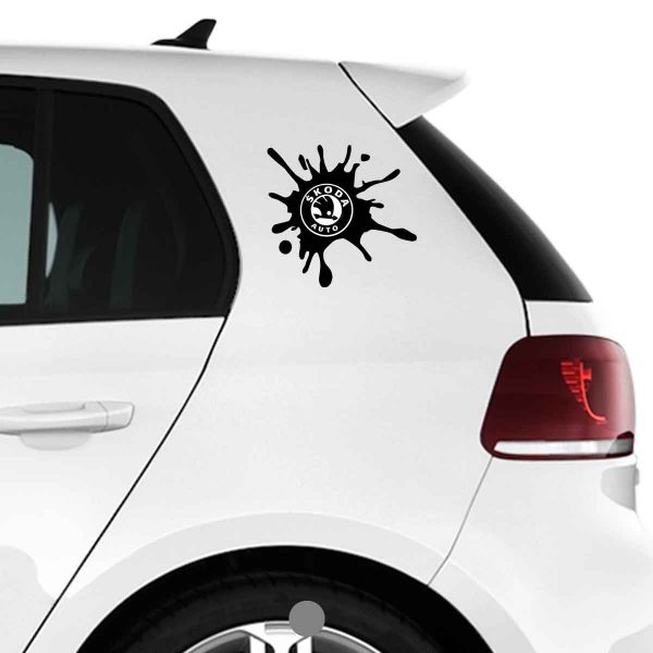  Skoda sticker tuning modifiye 600x600