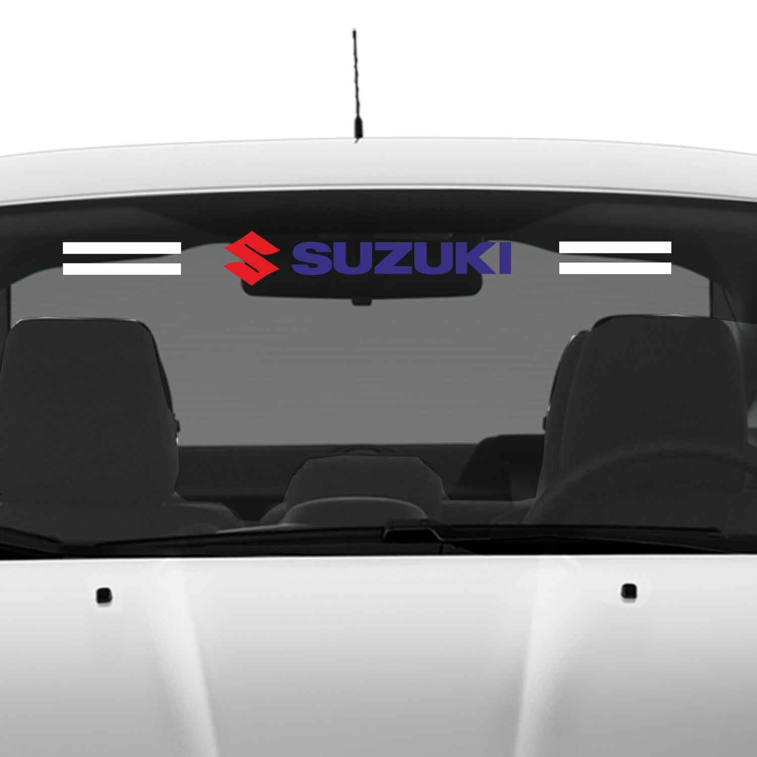 Suzuki cam sticker - Suzuki Ön Arka Cam Uyumlu Sticker