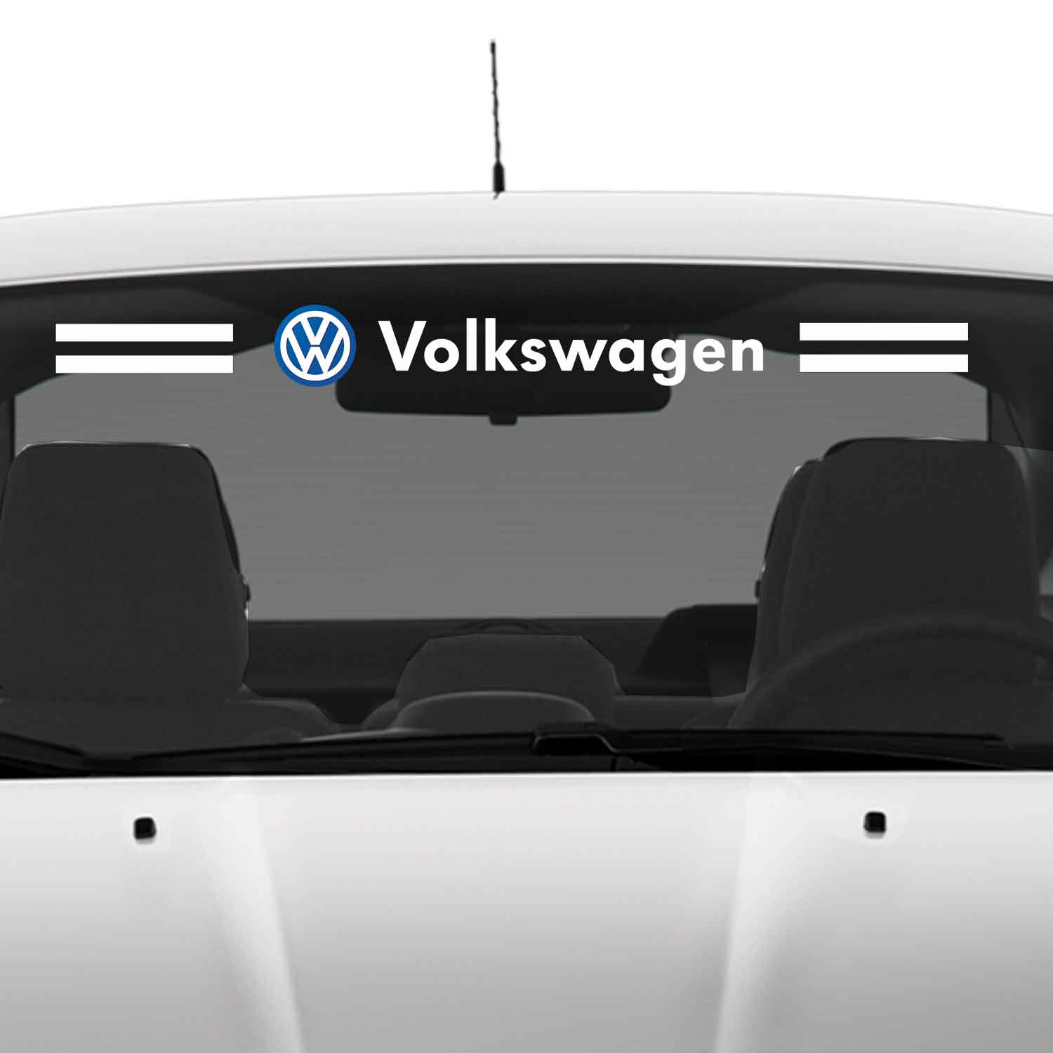 Volkswagen cam sticker - Volkswagen Ön Arka Cam Uyumlu Sticker