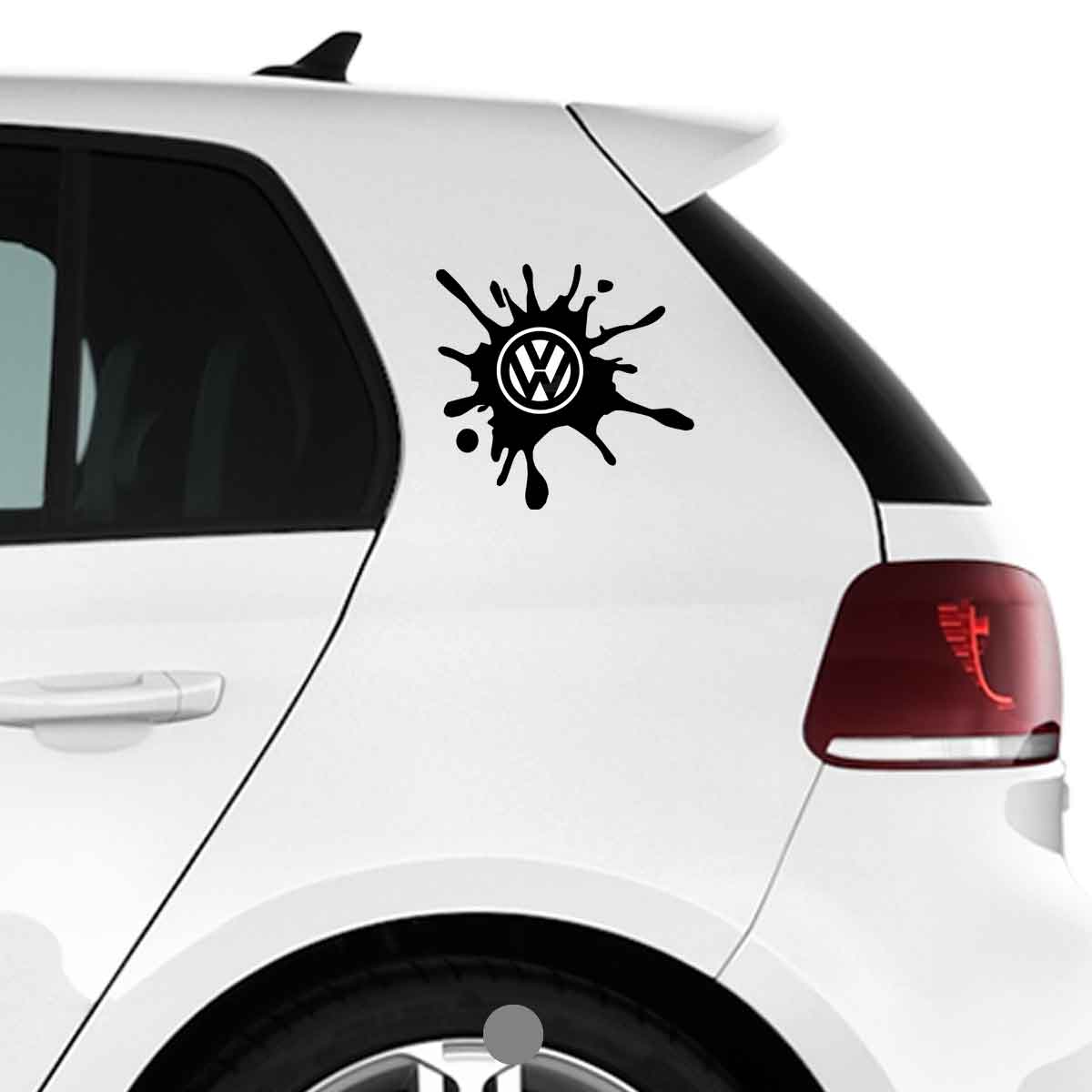 Volkswagen sticker tuning modifiye - Volkswagen Tuning leke sticker