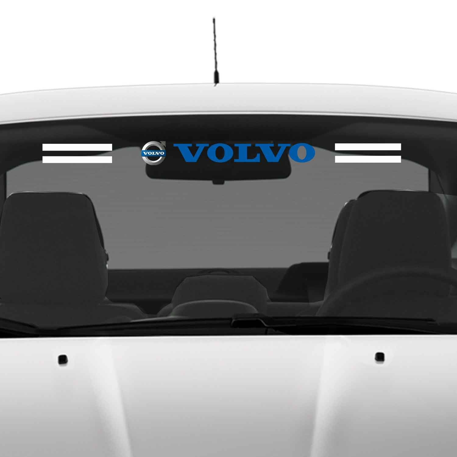 Volvo cam sticker - Volvo Ön Arka Cam Uyumlu Sticker