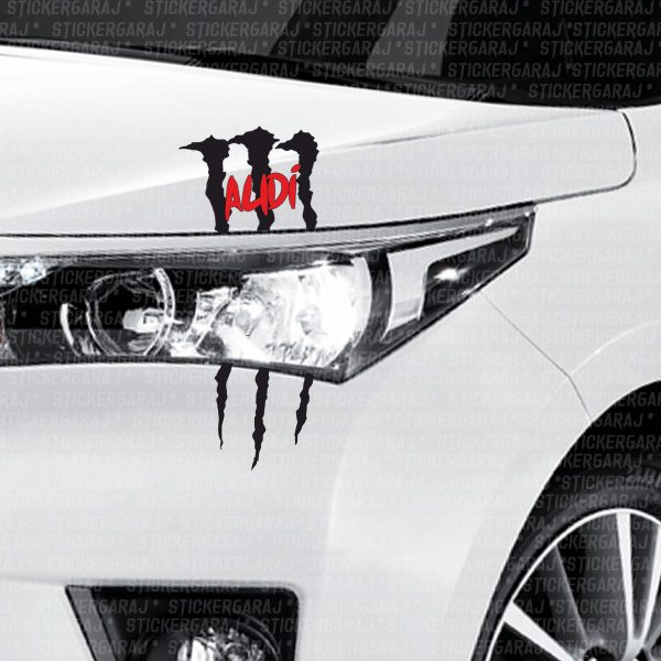  Audi Monster sticker 600x600
