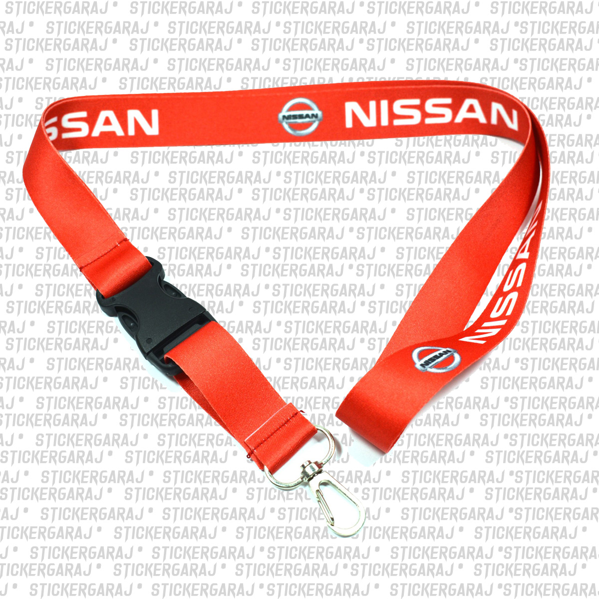 nissan anahtarlik - Nissan ayna boyun ipi - Baskılı