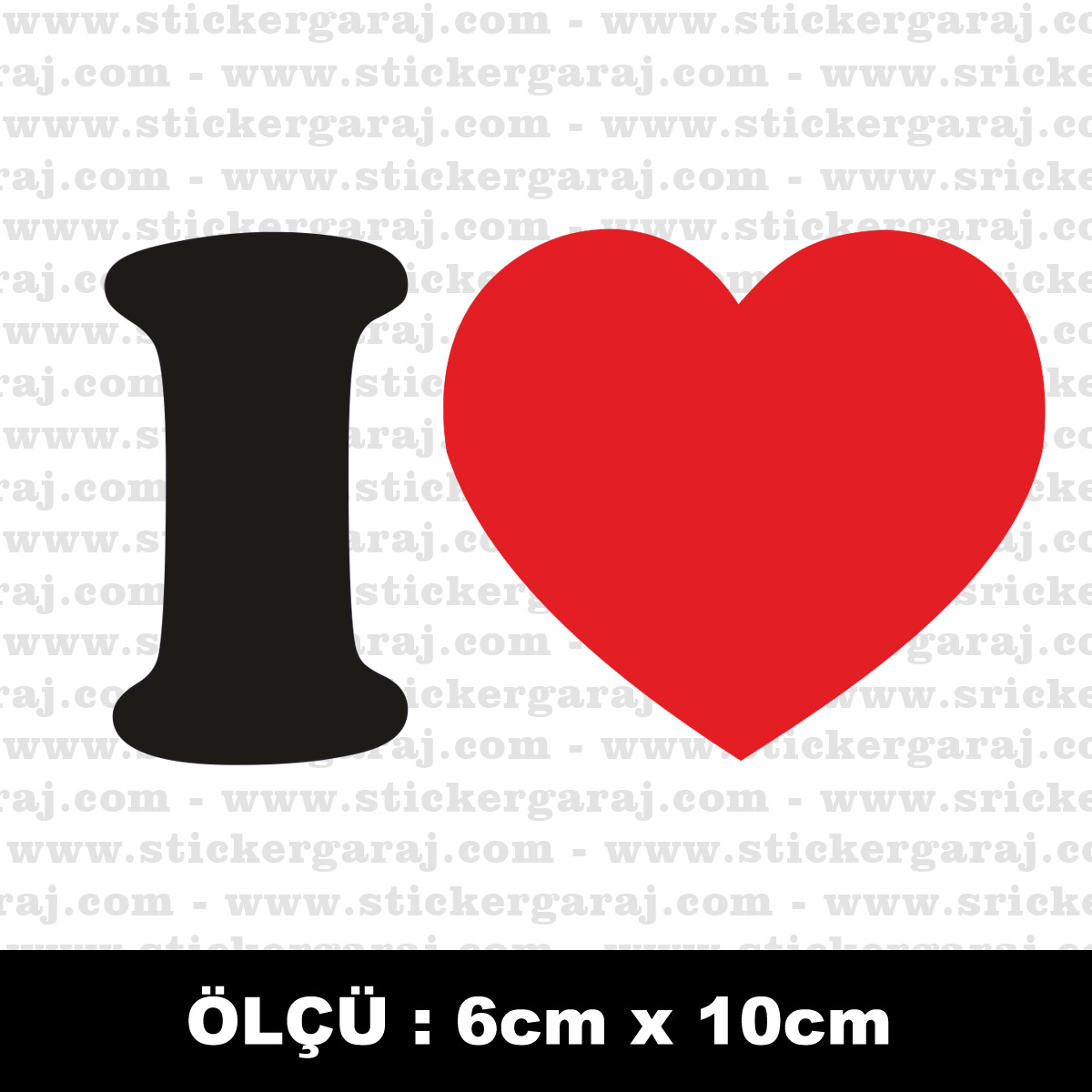 I love you - I love you sticker