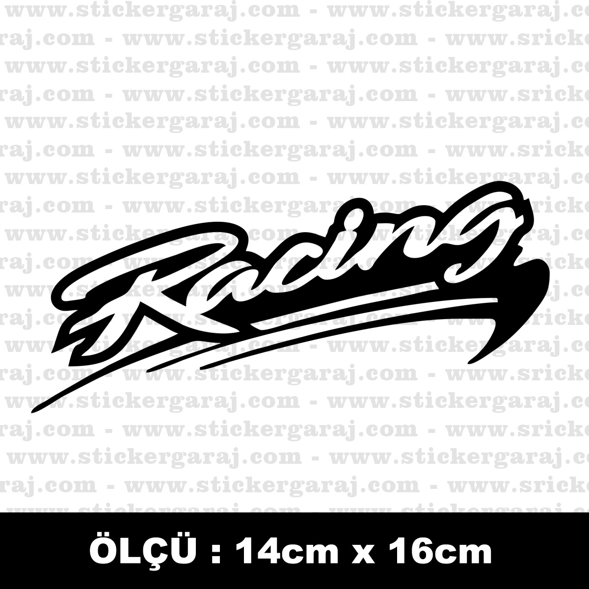 Racing yaris hiz sticker - Racing yarış hız sticker