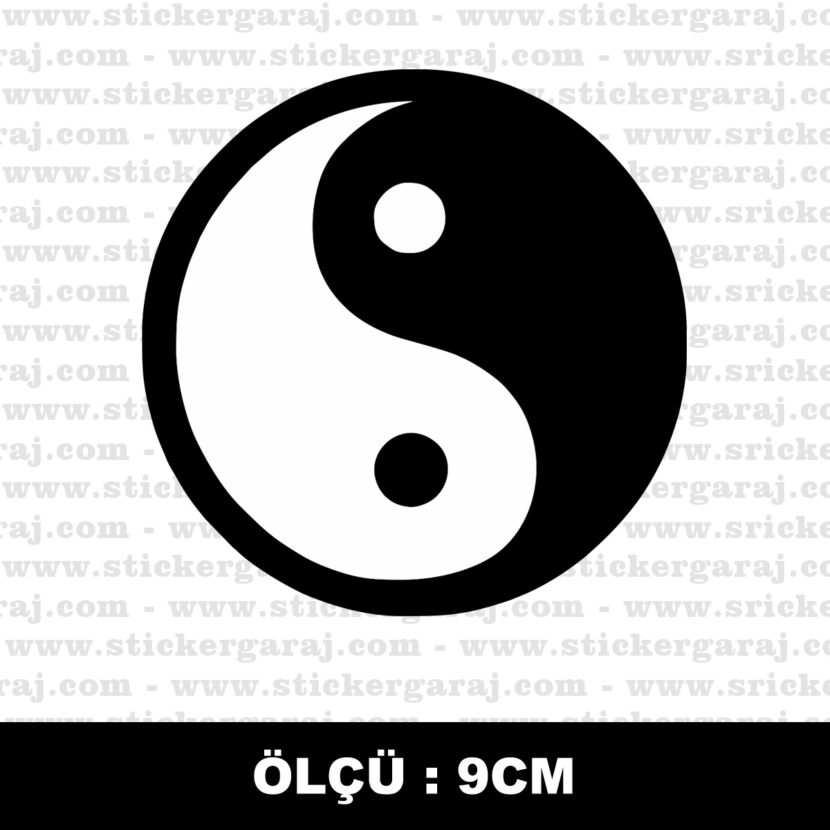 Yin Yang sticker - Yin Yang sticker