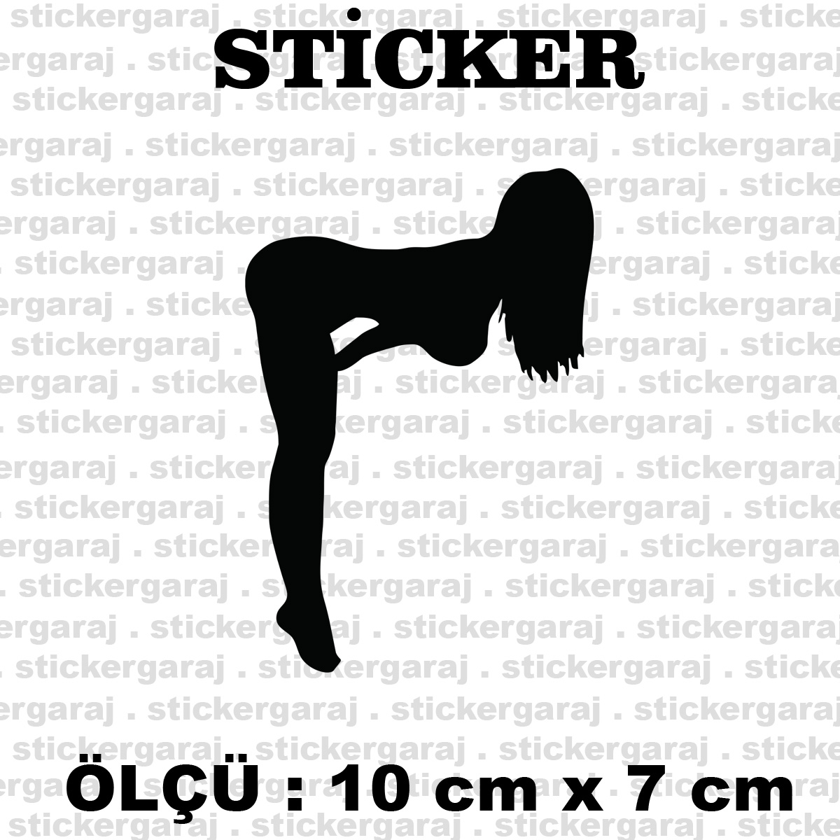 Dans kız sticker kadin 7 10 - Dans kız sticker