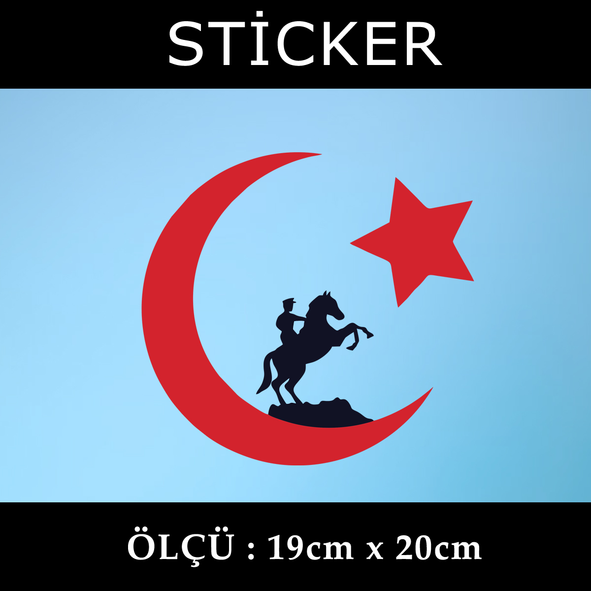 ata2 - Atatürk ayyıldız atı sticker