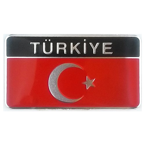 turkiye arma sticker  - Tr türkiye arma logo - metal yapışkanlı