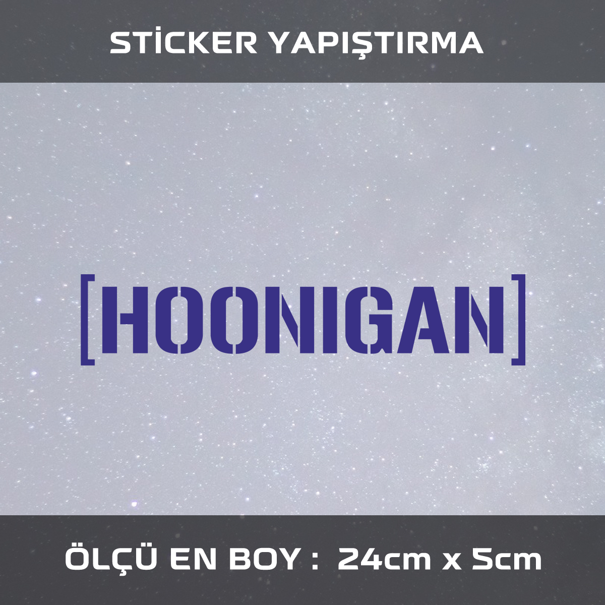 honnigan sticker 1 - Hoonigan - araba çıkartması etiket sticker