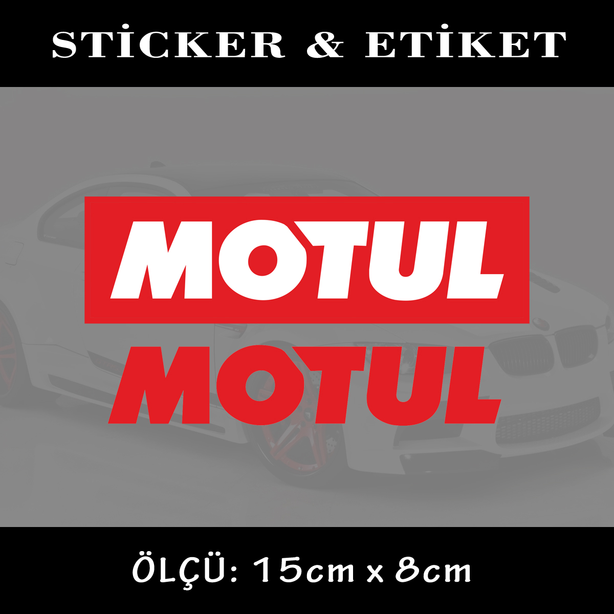 MOTUL 2LI - Marka sticker