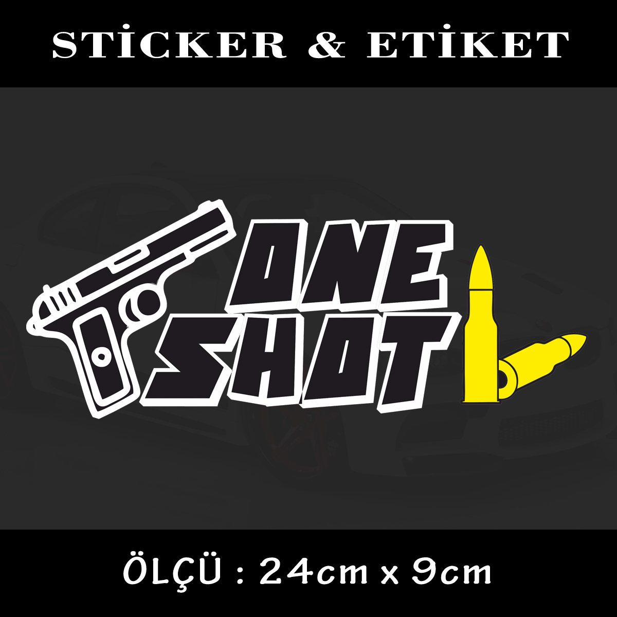 ONE SHHOT - One shot sticker