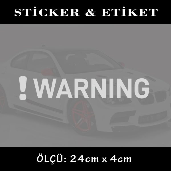  WARNING 600x600