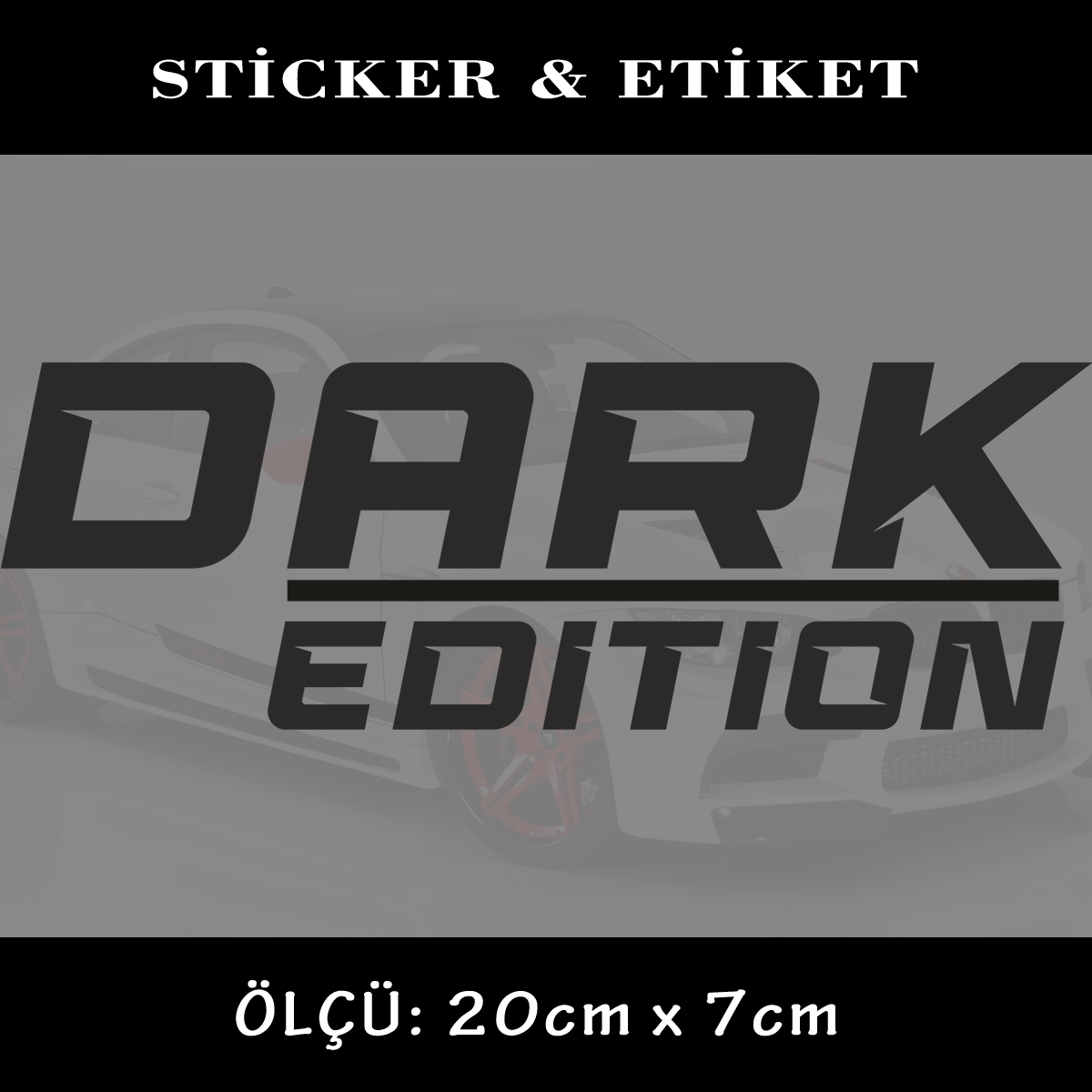 daek edition - Dark paket edition sticker
