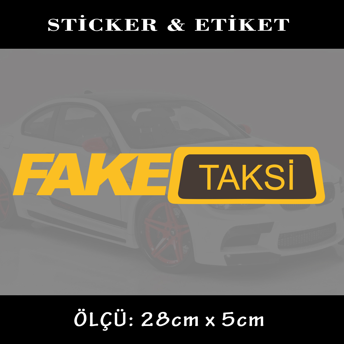 fake - Fake sticker
