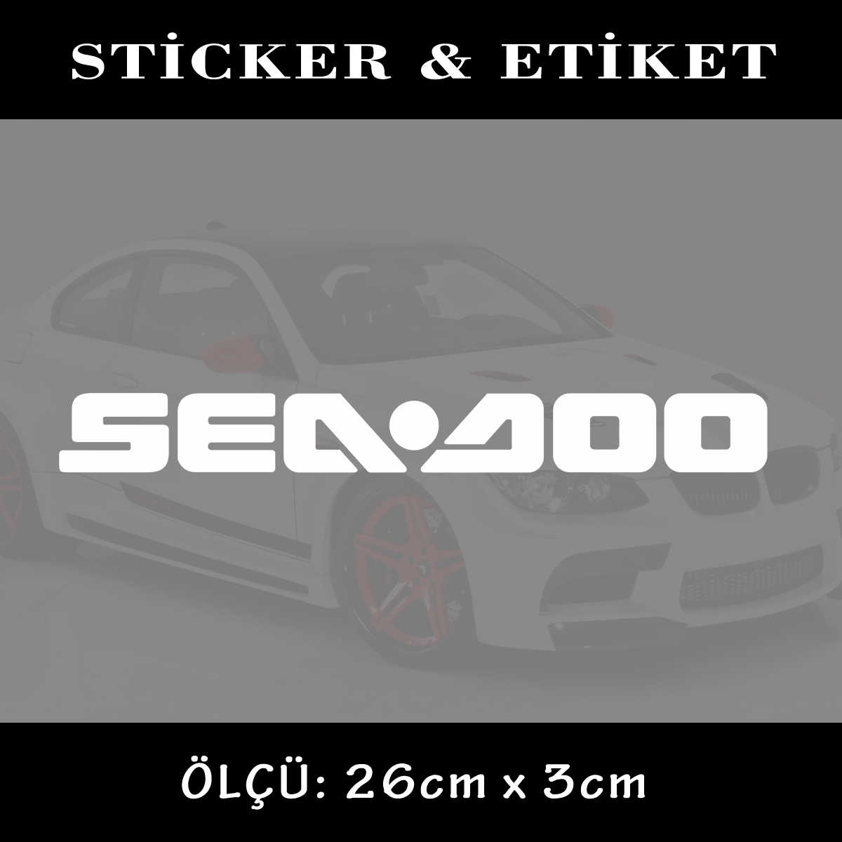 sea doo - Araba yazısı sticker