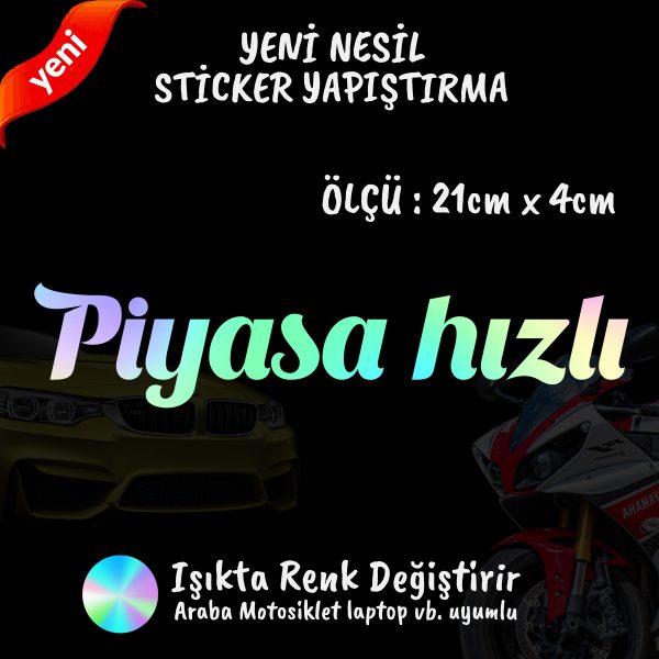  oto aksesuar sticker PIYASA HIZLI 600x600