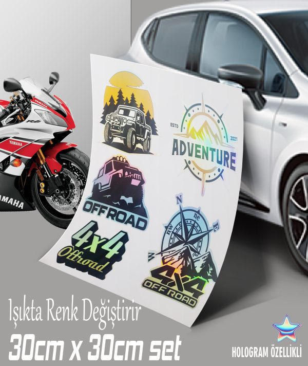  araba yazilari sticker 600x712